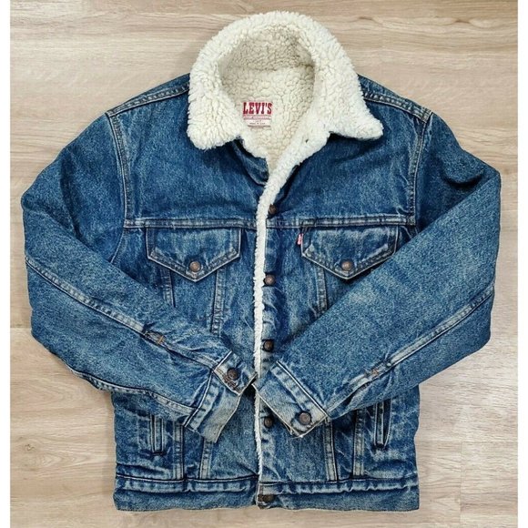 Levi's Mens Vintage Blue Trucker Jean Jacket 34